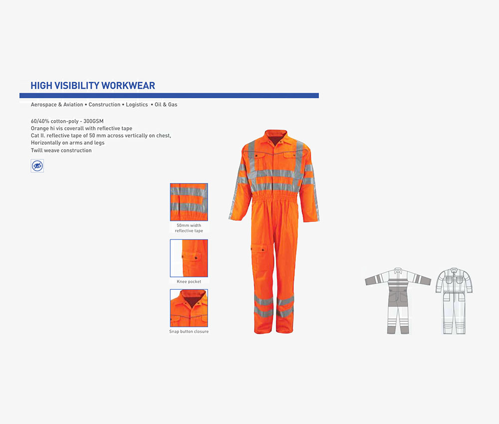 High Visibility Workwear Supplier Poly Cotton