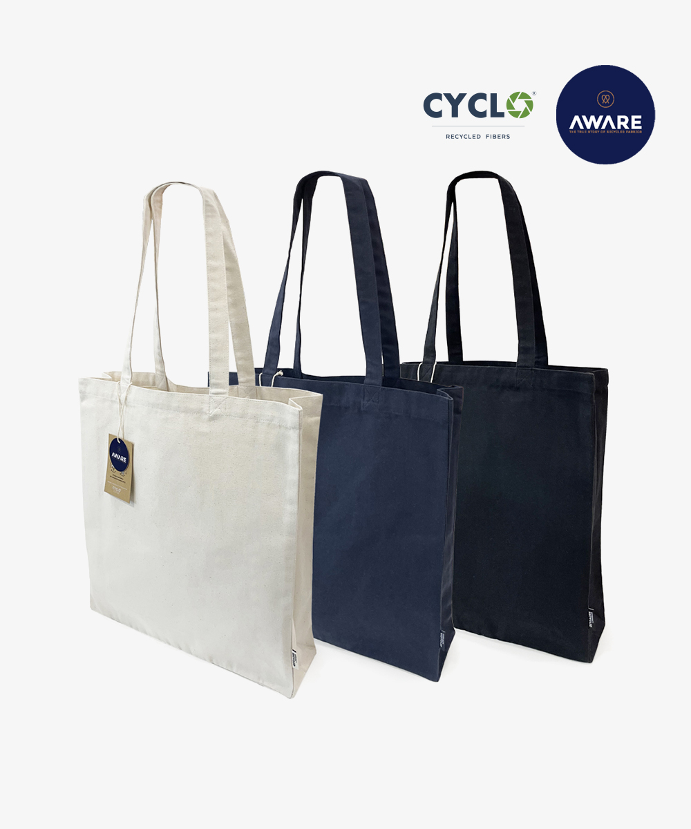 Recycled Full Gusset Tote with AWARE™ Tracer Technology